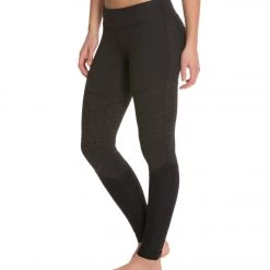 CLOTHING Beyond Yoga Tres Chic Panel Yoga Leggings Black 10 CLOTHING Beyond Yoga Tres Chic Panel Yoga Leggings Black