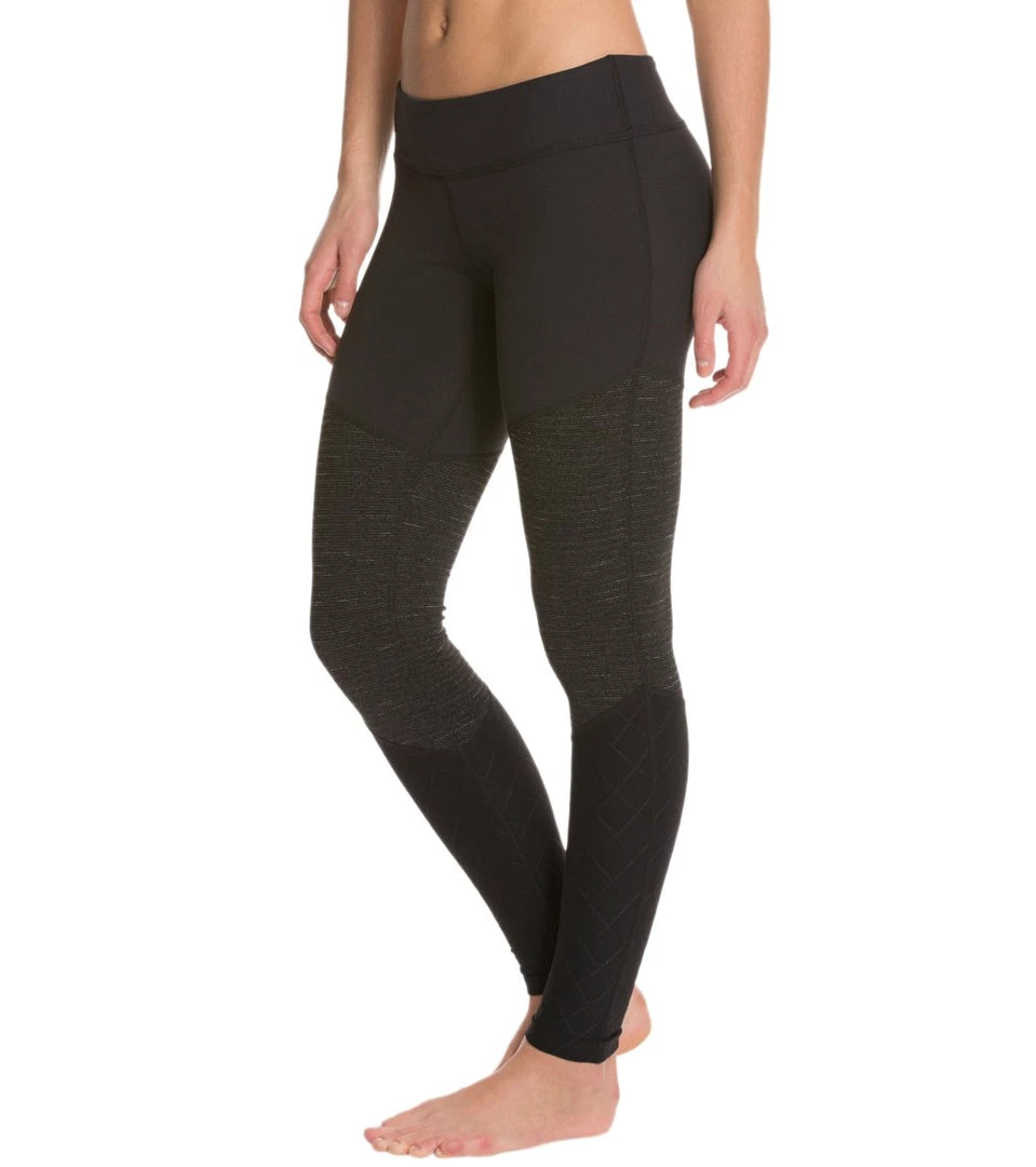 CLOTHING Beyond Yoga Tres Chic Panel Yoga Leggings Black 4 CLOTHING Beyond Yoga Tres Chic Panel Yoga Leggings Black