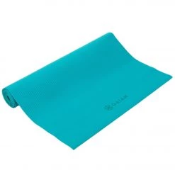 Gaiam 2-Color Yoga Mat 68" 4mm Turquoise Sea YOGA MATS & PROPS