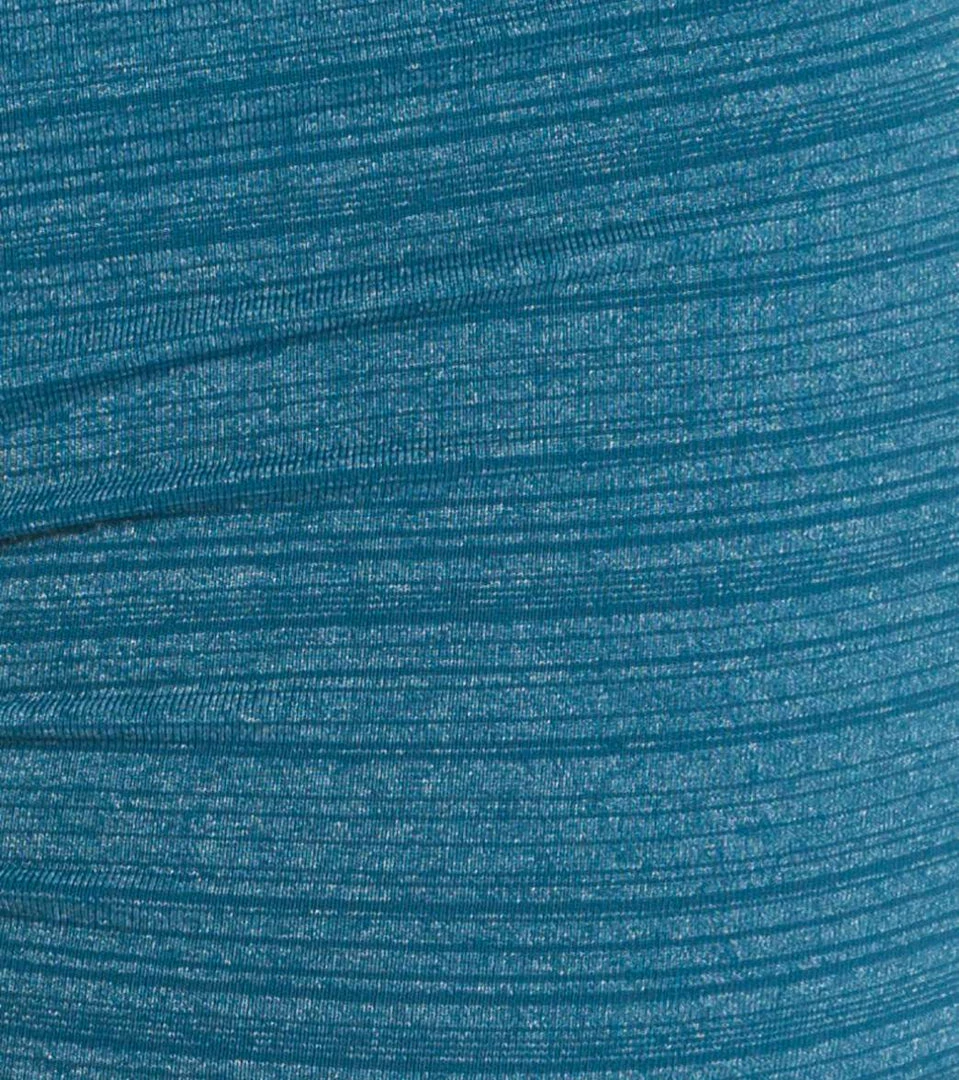 Beyond Yoga Stripe-Hype Short Heather Moroccan Blue Stripe 7 Beyond Yoga Stripe-Hype Short Heather Moroccan Blue Stripe