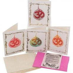 Yak & Yeti Om Greeting Cards