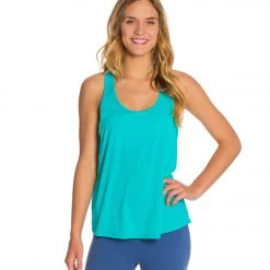 Beyond Yoga Blurred Lines Tank Top Seaglass CLOTHING