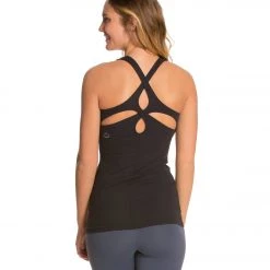 CLOTHING Beyond Yoga Carefree Cut-Out Cami Yoga Tank Top Black