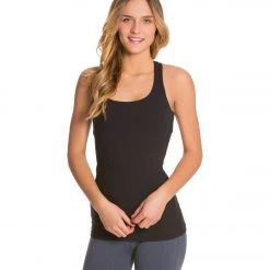 CLOTHING Beyond Yoga Carefree Cut-Out Cami Yoga Tank Top Black