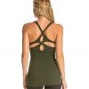 Beyond Yoga Carefree Cut-Out Cami Yoga Tank Top Wintergreen
