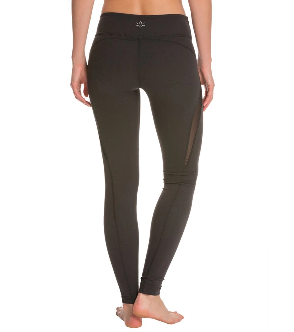 CLOTHING Beyond Yoga Wave Mesh-Pierced Yoga Leggings Black 5 CLOTHING Beyond Yoga Wave Mesh-Pierced Yoga Leggings Black