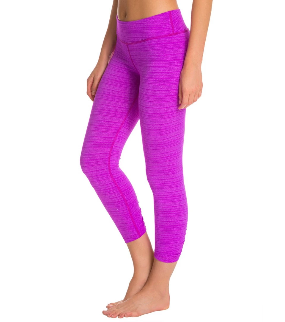 CLOTHING Beyond Yoga Back Gather Legging Purple Orchid 4 CLOTHING Beyond Yoga Back Gather Legging Purple Orchid
