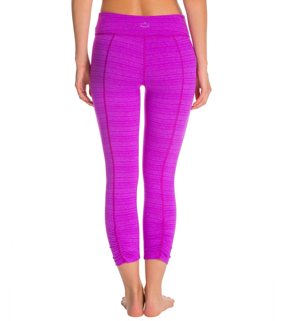 CLOTHING Beyond Yoga Back Gather Legging Purple Orchid 5 CLOTHING Beyond Yoga Back Gather Legging Purple Orchid