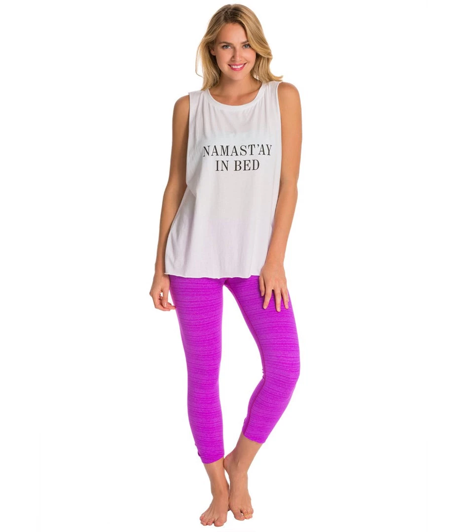 CLOTHING Beyond Yoga Back Gather Legging Purple Orchid 6 CLOTHING Beyond Yoga Back Gather Legging Purple Orchid