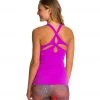 CLOTHING Beyond Yoga EXCLUSIVE! Cut Out Cami Purple Orchid