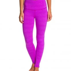 CLOTHING Beyond Yoga EXCLUSIVE! High Waist Long Yoga Leggings Purple Orchid