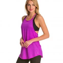 CLOTHING Beyond Yoga Ethereal Halter Tank Purple Orchid