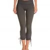 Beyond Yoga Ethereal Shirred Ankle-Tie Legging