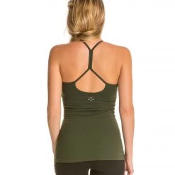 Beyond Yoga Slim Racerback Yoga Tank Top Wintergreen