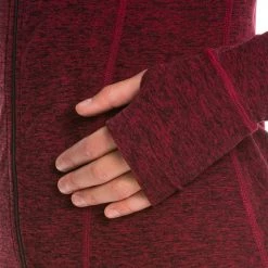 Beyond Yoga Peplum Back Jacket Black-Garnet Red 13 Beyond Yoga Peplum Back Jacket Black-Garnet Red