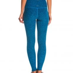CLOTHING Beyond Yoga Spacedye High Waist Stirrup Yoga Leggings True Navy/Aquatic Blue