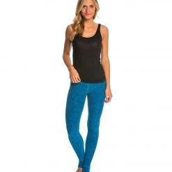 CLOTHING Beyond Yoga Spacedye High Waist Stirrup Yoga Leggings True Navy/Aquatic Blue