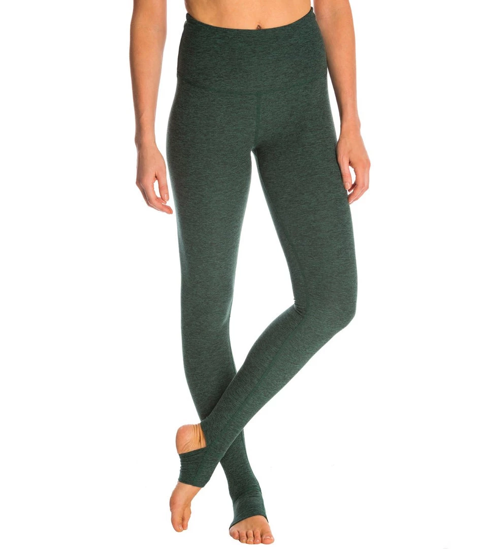 CLOTHING Beyond Yoga Spacedye High Waist Stirrup Yoga Leggings Steel-Vine 9 CLOTHING Beyond Yoga Spacedye High Waist Stirrup Yoga Leggings Steel-Vine