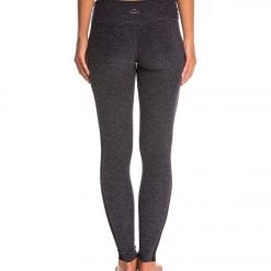 CLOTHING Beyond Yoga Fusion Mesh Yoga Leggings Black-Steel