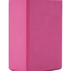 Gaiam Yoga Block Fuchsia Red YOGA MATS & PROPS