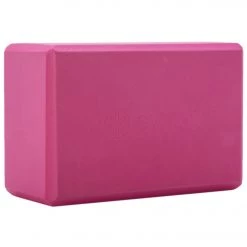 Gaiam Yoga Block Fuchsia Red YOGA MATS & PROPS