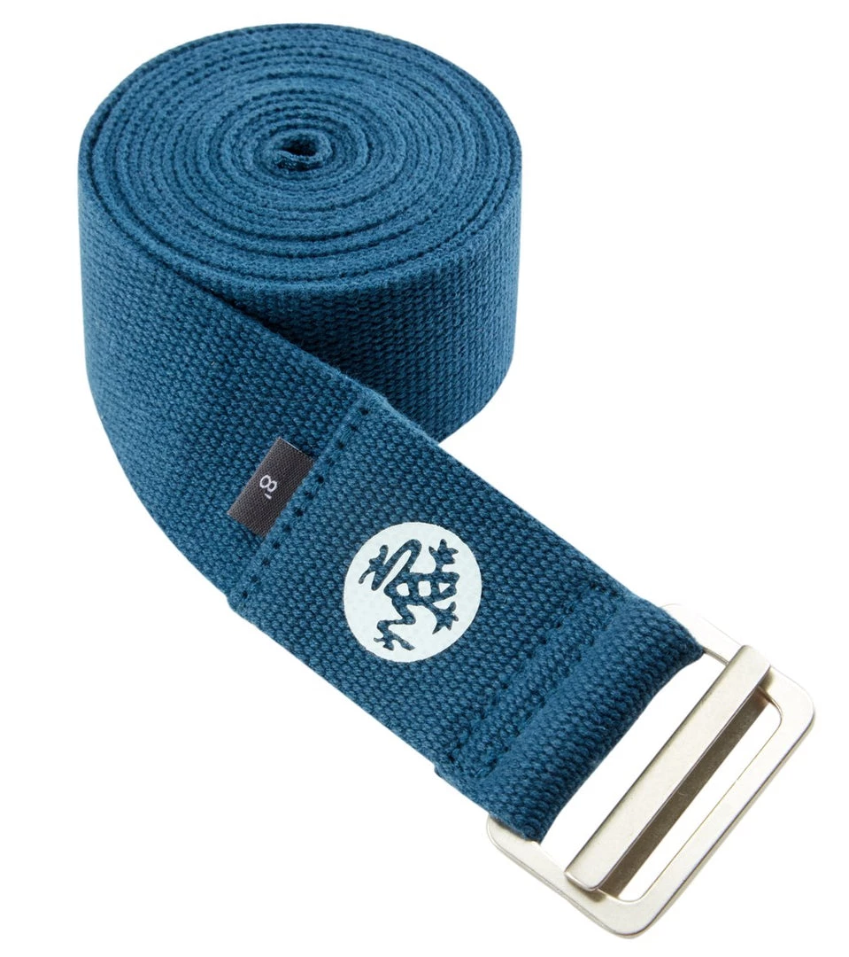 Manduka AligN 8' Yoga Strap Maldive 6 Manduka AligN 8' Yoga Strap Maldive