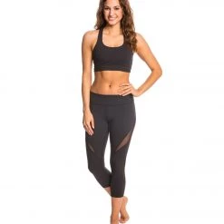 Beyond Yoga Cut Out Bralette Black CLOTHING