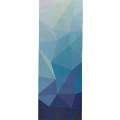 Yoga Design Lab Geo Blue Hot Yoga Mat Towel