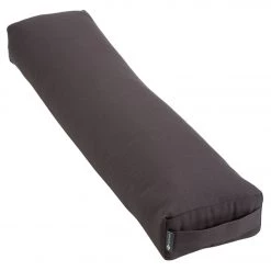 YOGA MATS & PROPS Halfmoon Prana Yoga Bolster Charcoal