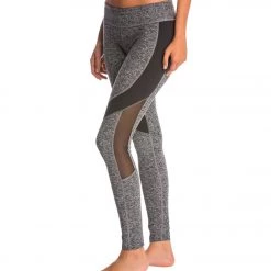 Beyond Yoga Spacedye Moonstruck Mesh Yoga Leggings Black/White CLOTHING
