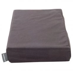 YOGA MATS & PROPS Halfmoon Chip Foam Yoga Block With Cover Charcoal