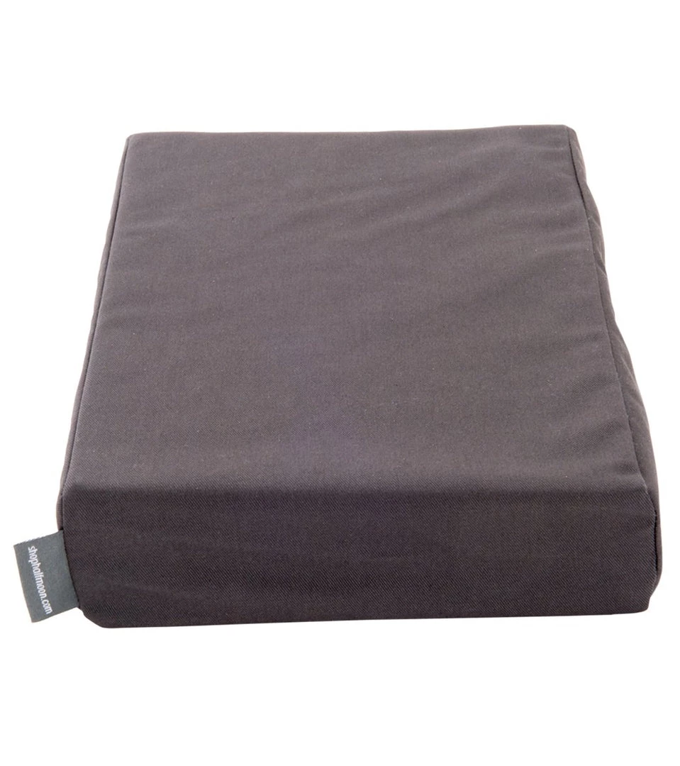 YOGA MATS & PROPS Halfmoon Chip Foam Yoga Block With Cover Charcoal 4 YOGA MATS & PROPS Halfmoon Chip Foam Yoga Block With Cover Charcoal