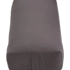 YOGA MATS & PROPS Halfmoon Rectangular Yoga Bolster Charcoal