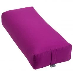 Halfmoon Rectangular Yoga Bolster Berry