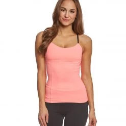 CLOTHING Beyond Yoga Performance Tank Coral Reef