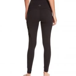 Beyond Yoga Triple Mesh High Waisted Yoga Leggings Black 10 Beyond Yoga Triple Mesh High Waisted Yoga Leggings Black