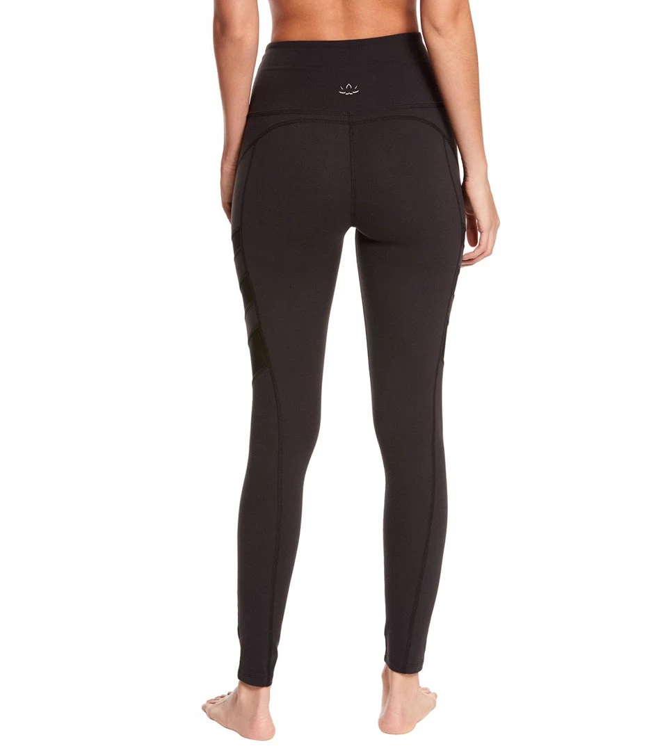 Beyond Yoga Triple Mesh High Waisted Yoga Leggings Black 5 Beyond Yoga Triple Mesh High Waisted Yoga Leggings Black