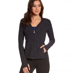 CLOTHING Beyond Yoga Spacedye Pleated Back Yoga Jacket