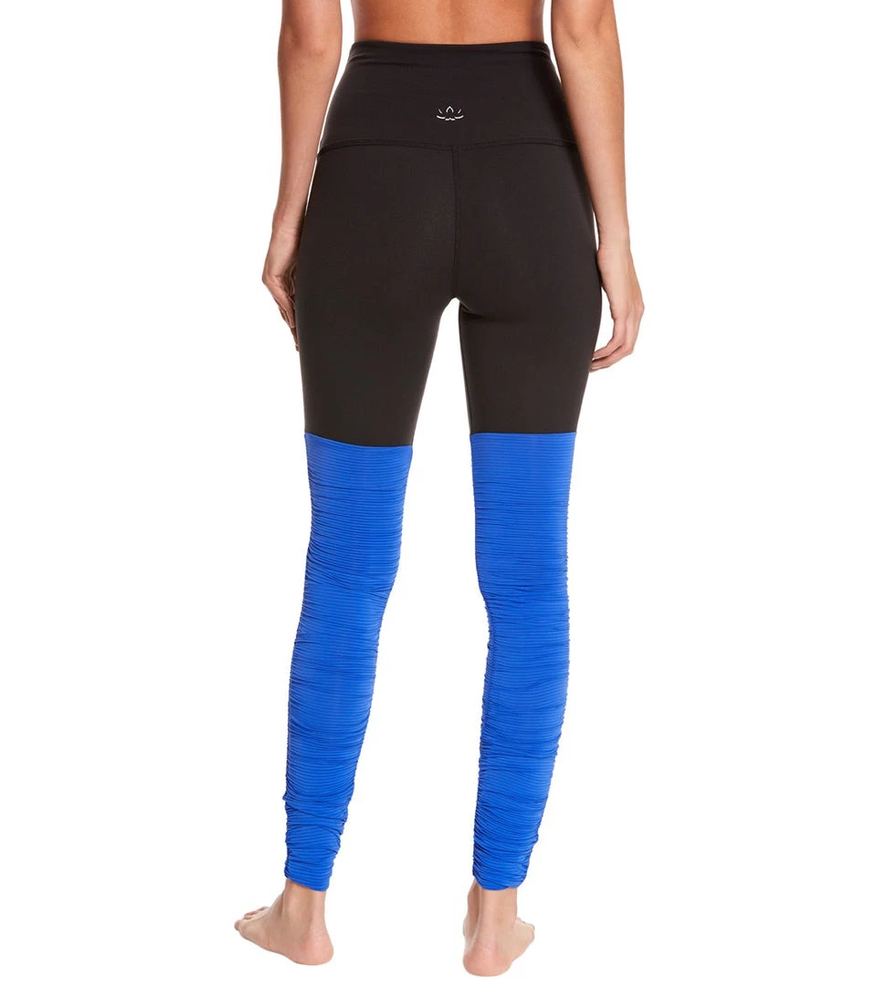 Beyond Yoga Sleek Stripe High Waisted Legwarmer Yoga Leggings Cobalt 5 Beyond Yoga Sleek Stripe High Waisted Legwarmer Yoga Leggings Cobalt