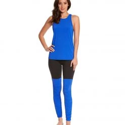 Beyond Yoga Sleek Stripe High Waisted Legwarmer Yoga Leggings Cobalt 11 Beyond Yoga Sleek Stripe High Waisted Legwarmer Yoga Leggings Cobalt