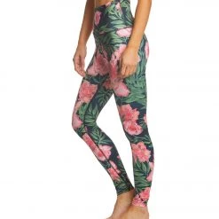 CLOTHING Beyond Yoga Lux Printed High Waisted Yoga Leggings Protea Vine