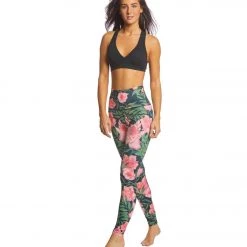 CLOTHING Beyond Yoga Lux Printed High Waisted Yoga Leggings Protea Vine 12 CLOTHING Beyond Yoga Lux Printed High Waisted Yoga Leggings Protea Vine