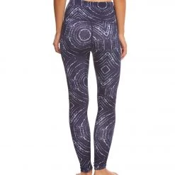 Beyond Yoga Lux Printed High Waisted Yoga Leggings Ripple Effect
