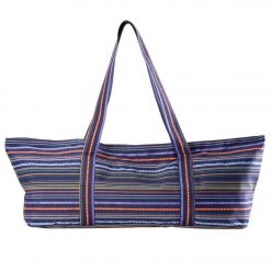Aurorae Yoga Mat Tote Bag Navy Multi Stripe 10 Aurorae Yoga Mat Tote Bag Navy Multi Stripe