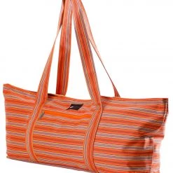 Aurorae Yoga Mat Tote Bag Orange Stripe 9 Aurorae Yoga Mat Tote Bag Orange Stripe