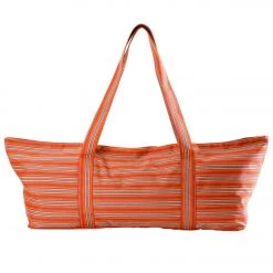 Aurorae Yoga Mat Tote Bag Orange Stripe 10 Aurorae Yoga Mat Tote Bag Orange Stripe