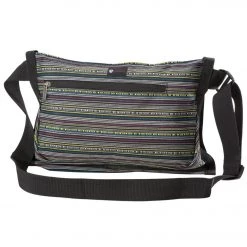 ACCESSORIES Aurorae Yoga Mat Sling/Carrier Black Multi Stripe