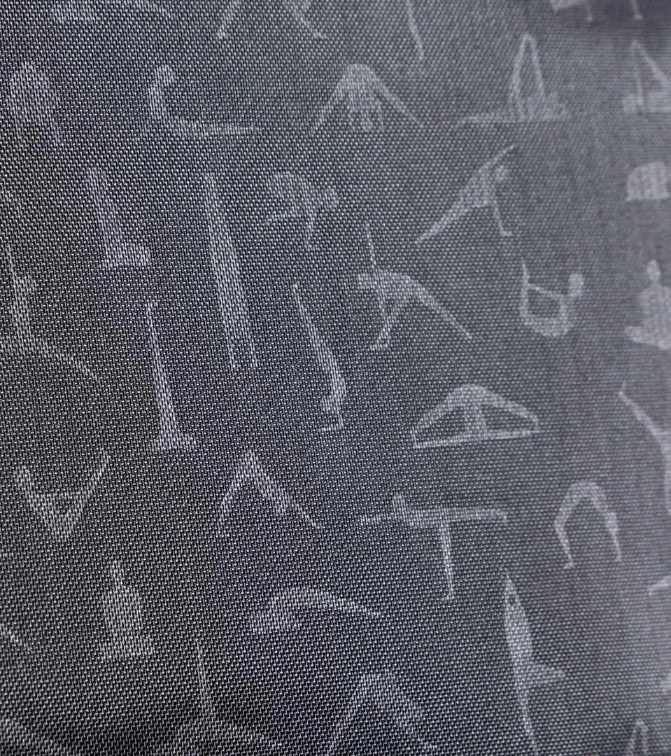 Aurorae Yoga Mat Sling/Carrier Black/White Pattern ACCESSORIES 7 Aurorae Yoga Mat Sling/Carrier Black/White Pattern ACCESSORIES