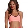 Beyond Yoga Converging Straps Yoga Sports Bra Coral Reef CLOTHING