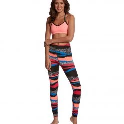 Beyond Yoga Converging Straps Yoga Sports Bra Coral Reef CLOTHING